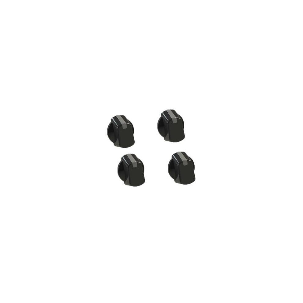 Universal Bosch Neff 35mm Black Cooker Control Knob Pack of 4