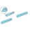 Indesit 3 x Washing Machine Drum Paddle Version 3 For Indesit WIXXL126SEU 1