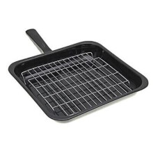 Universal Caravan STATESMAN Gas Stove Grill Pan & Handle 28 x 27 x 4cm