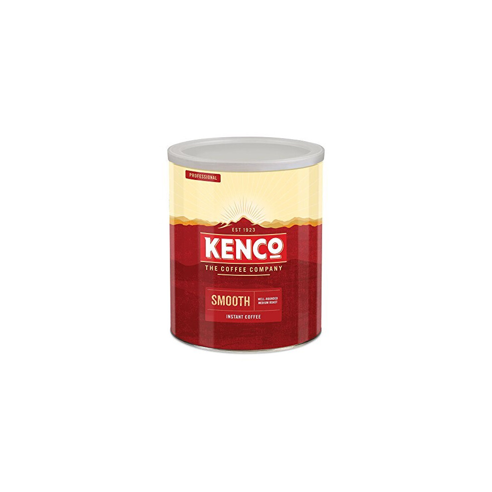 Kenco Smooth Roast Coffee 750g Tin QTY: 1