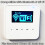Loops 100W WiFi & Bluetooth Wall Mounted Amplifier & 4x 60W White Wall Speakers System 2