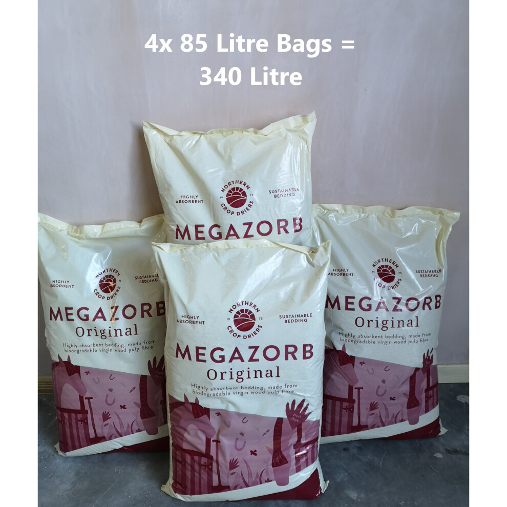 Megazorb 85 Litre 4 Pack