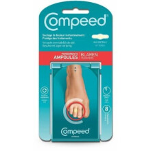 Compeed Blister On Toes 8 Pc Instant Pain Relief Waterproof Plasters