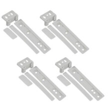 4 Pack Electrolux Integrated Fridge & Freezer Door Mounting Bracket Fixing Slide