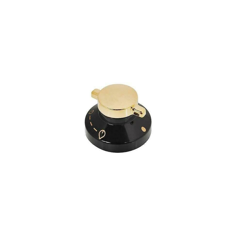 STOVES Oven Knob Gas Cooker Hob Grill Flame Control Switch Dial Black Gold