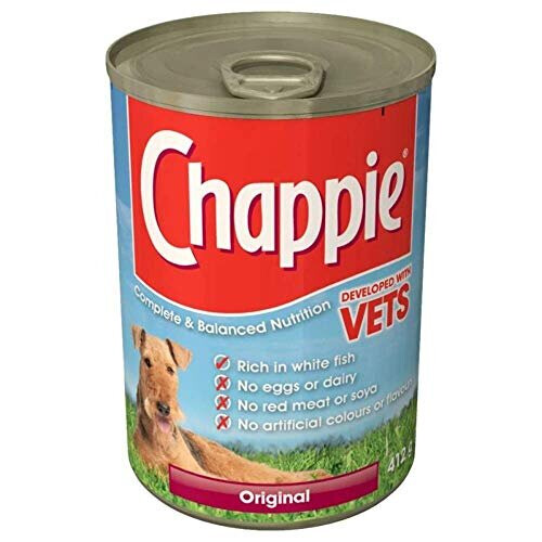 Chappie ( 12 Pack ) CHAPPIE Dog Tin Original 412g