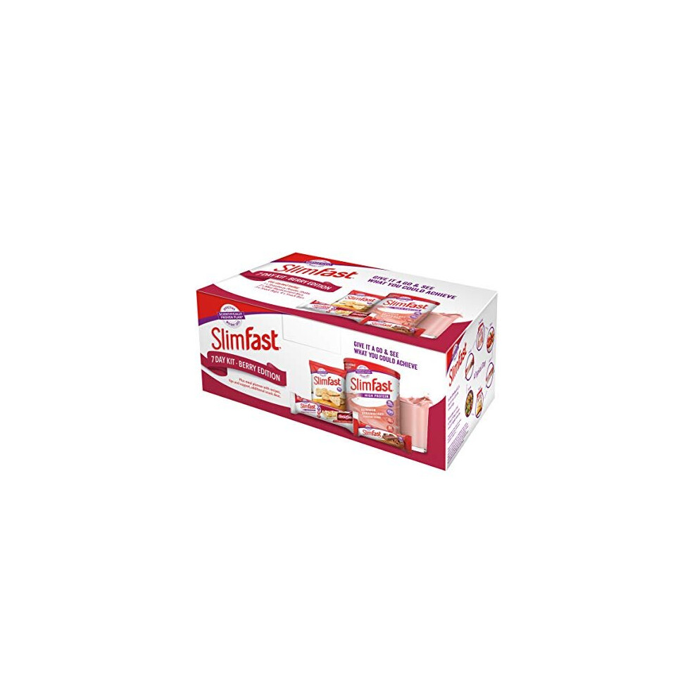 Slimfast Day Kit Berry Edition Starter Pack Size 7