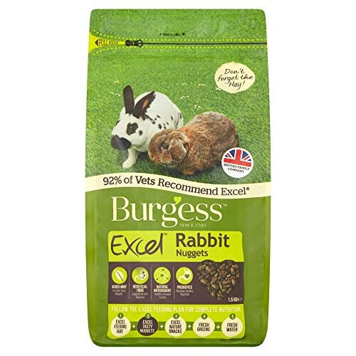 Burgess Burgess Excel Rabbit Nuggets 1.5kg
