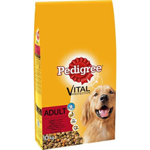 Pedigree Adult Complete Dog Food with Beef 100% – Animal – Dogs – 10kg