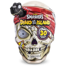 ZURU Smashers Dino Island Giant T-Rex Lebka s 30+ prekvapenmi a mini vajcky Hracka objevovn dinosauru 5+