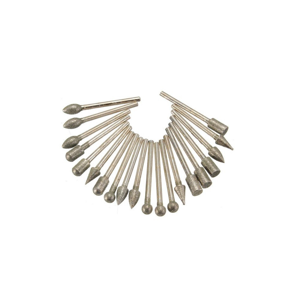 20Pcs 3Mm Shank Emery Grinding Electric Grinding Wheel For Dremel 6112211918426