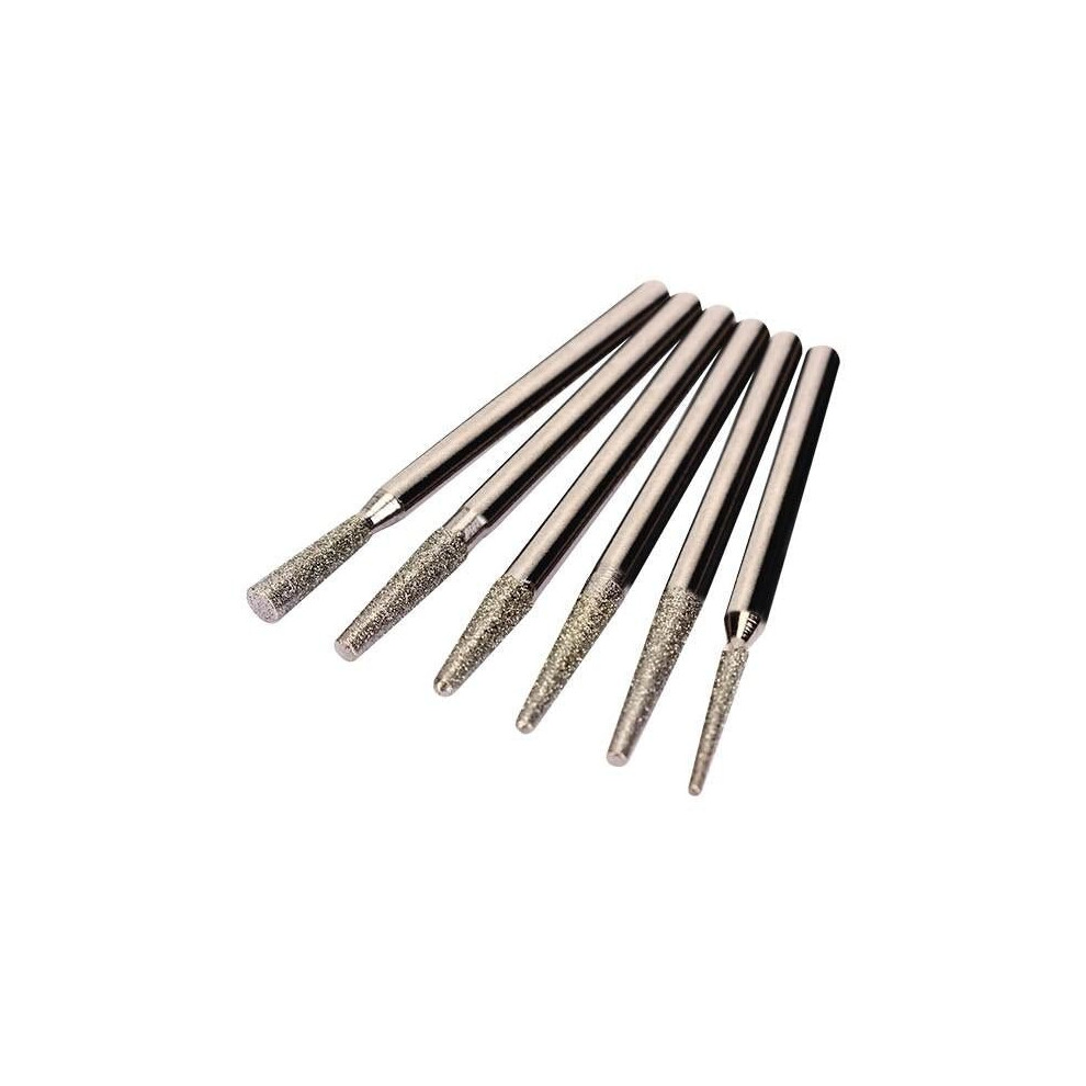 30pcs 3mm Diamond Grinding Wheel Grinding Rods Rotary Tool Set