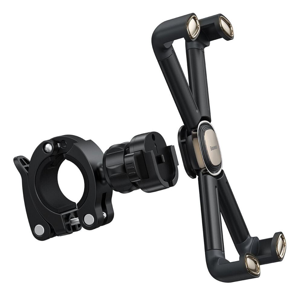 Bicycle Handlebar Mobile Phone Holder X Shaped Vlog Recording 4.7-6.7 Inch 3654657939748