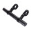 (Black) Bike Flashlight Holder Handle Bar Brack 20CM 1