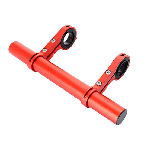 (Red) Bike Flashlight Holder Handle Bar Brack 20CM