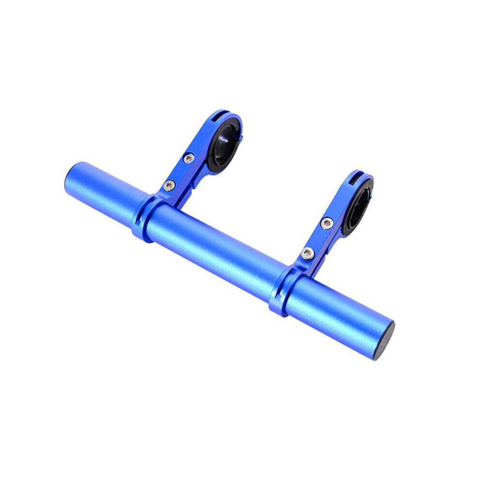 (Blue) Bike Flashlight Holder Handle Bar Brack 20CM