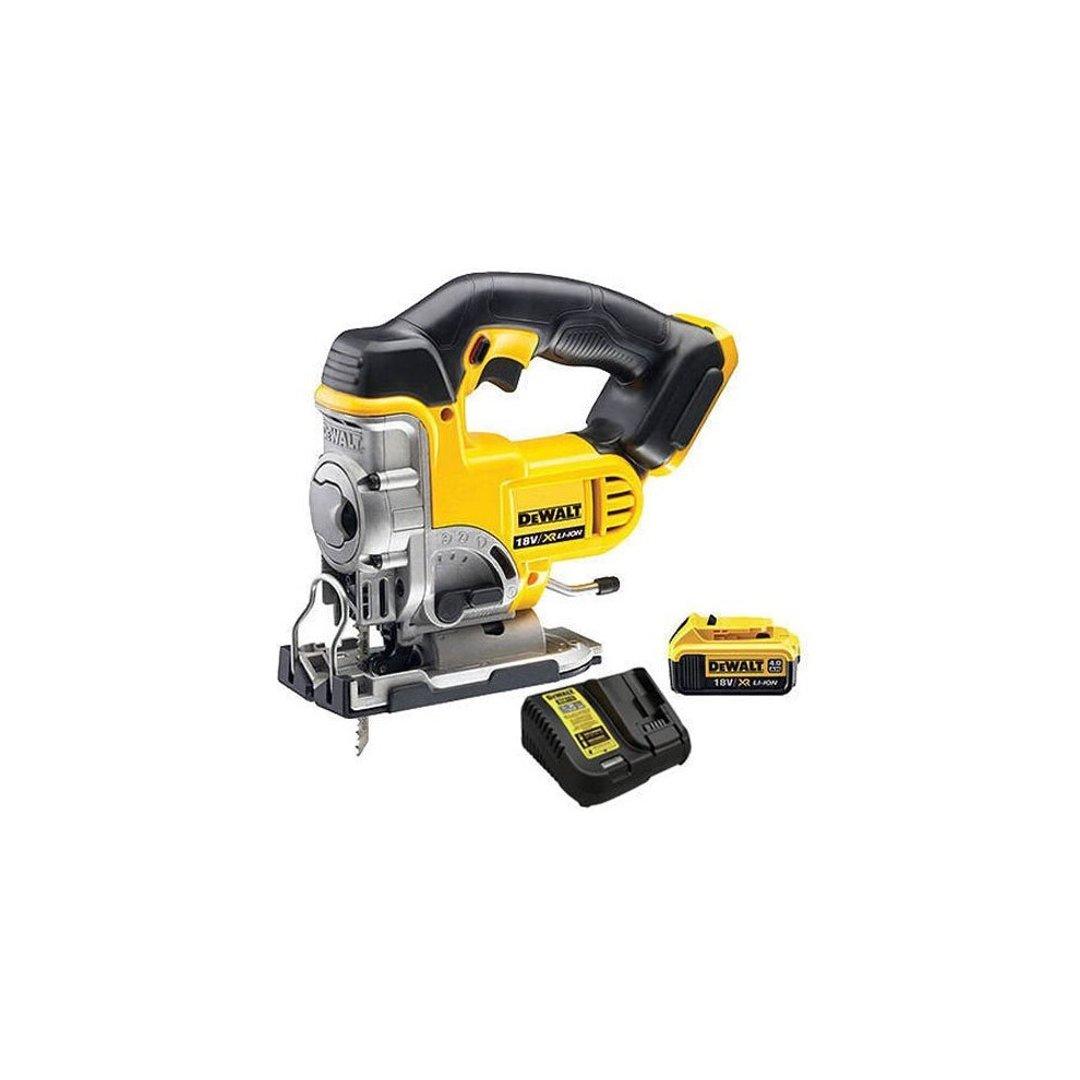 Dewalt DCS331N 18V XR Li-ion Jigsaw + 1 x 4.0ah DCB182 Battery & DCB115 Charger