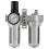 Draper 1/4"" BSP Combined Filter/Regulator/Lubricator Unit 2