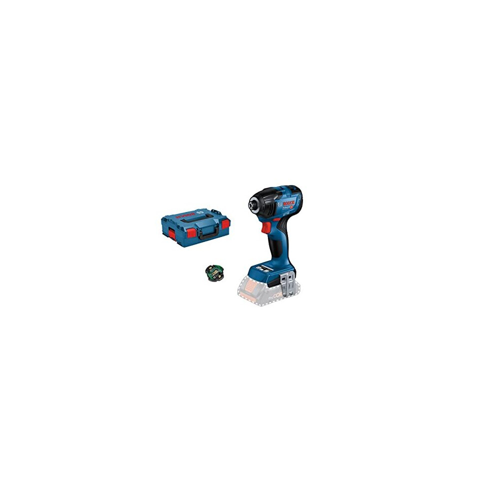 Bosch Professional 18V System cordless impact driver GDR 18V-210 C (tightening torque: 210 Nm, excluding batteries and charger, incl. 1 x Bluetooth