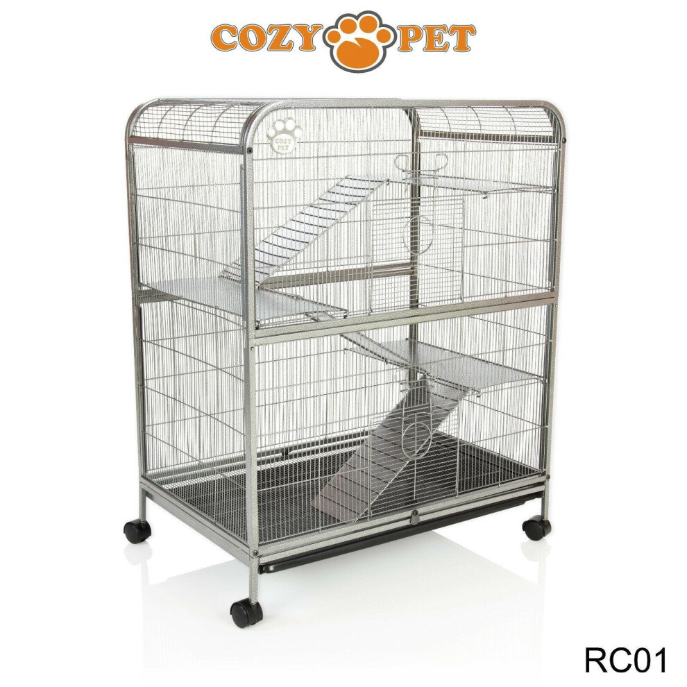 Rodent Cage By Cozy Pet Rat Ferret Chinchilla Degu and Small Pets RC01