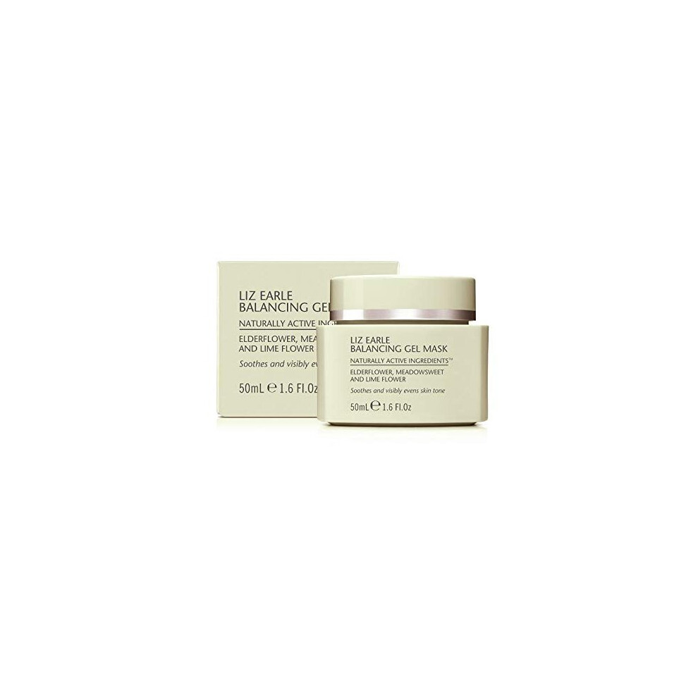 Liz Earle Balancing Gel Mask 50ml jar + 1 pure cotton cloth