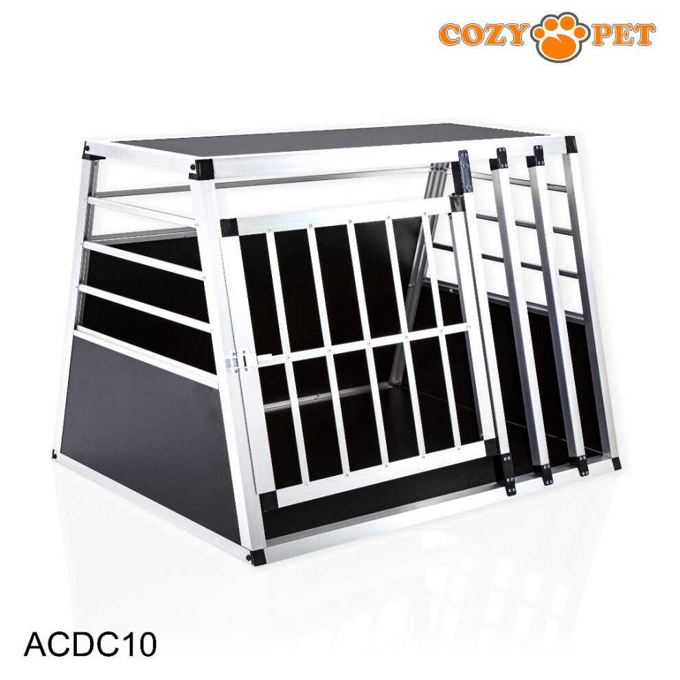 Aluminium Car Dog Cage Cozy Pet Travel Puppy Crate Transport ACDC10