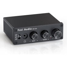 OPENED BOX Fosi Audio Q4 - Mini Stereo DAC & Headphone Amplifier 24Bit/192KHz