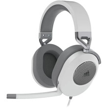 Corsair HS65 SURROUND Gaming Headset (Leatherette Memory Foam Ear Pads, Dolby Audio 7.1 Surround Sound on PC and Mac, SonarWorks SoundID Technology,