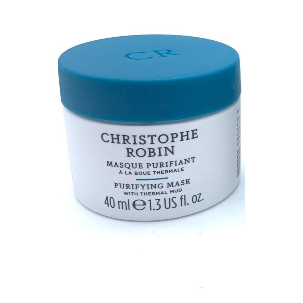 Christophe Robin Purifying Mask With Thermal Mud 40Ml