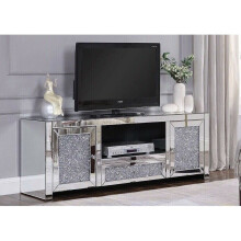 140Cm Tv Unit With Crystals And 3 Doors !!Fully Assembled!!