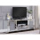 140Cm Tv Unit With Crystals And 3 Doors !!Fully Assembled!! 1