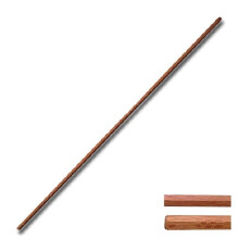 PLAYWELL BO STAFF STRAIGHT HEXAGONAL RED - 72" - (6FT)