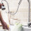Kitchen Sink Mixer Tap Faucet Pull Out Spray Shower Head Replacement Nozzle 7