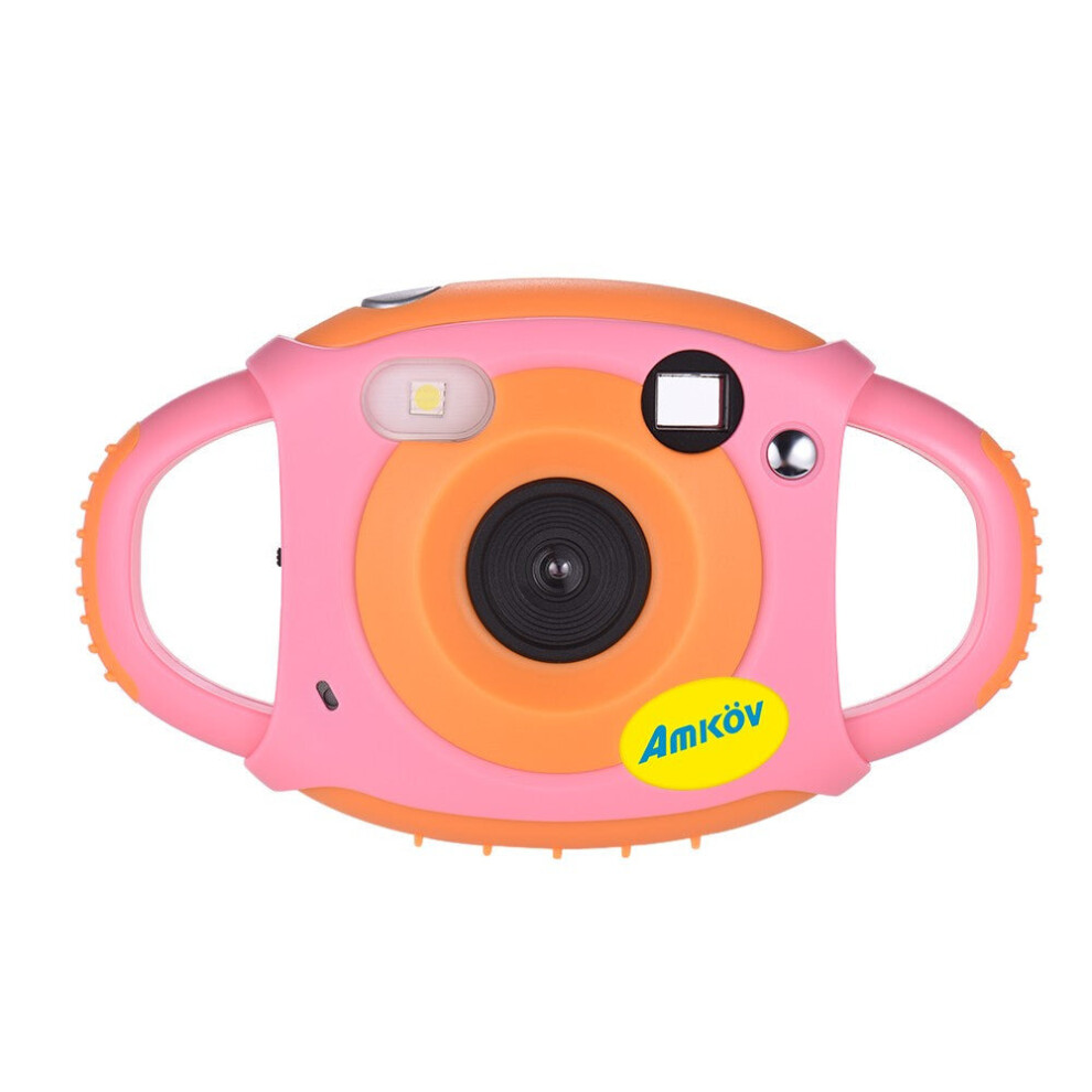 (Pink) Cute Digital Video Camera 5 Mega Built-in Lithium Battery