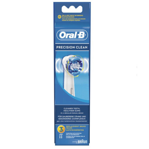 Oral-B Precision Clean Replacement Brush Heads, 3-Count
