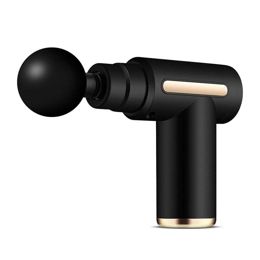 Black (Black) Massage Gun Mini Fascia Massager Portable Quiet Muscle Pain Relief Massage Gun