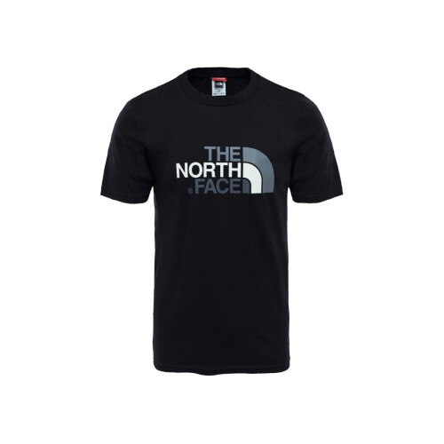 (Black, XL) The North Face Mens T Shirt TNF Short Sleeve Crew Neck Cotton Casual Easy Tee