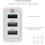 3.0 USB Charger with QC Quick Charge 3 USB 3.0 Fast Charging White 4