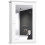Costway Mirrored Bathroom Cabinet Wall Mount Storage Cabinet with Single Door 2
