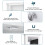 Costway Mirrored Bathroom Cabinet Wall Mount Storage Cabinet with Single Door 3