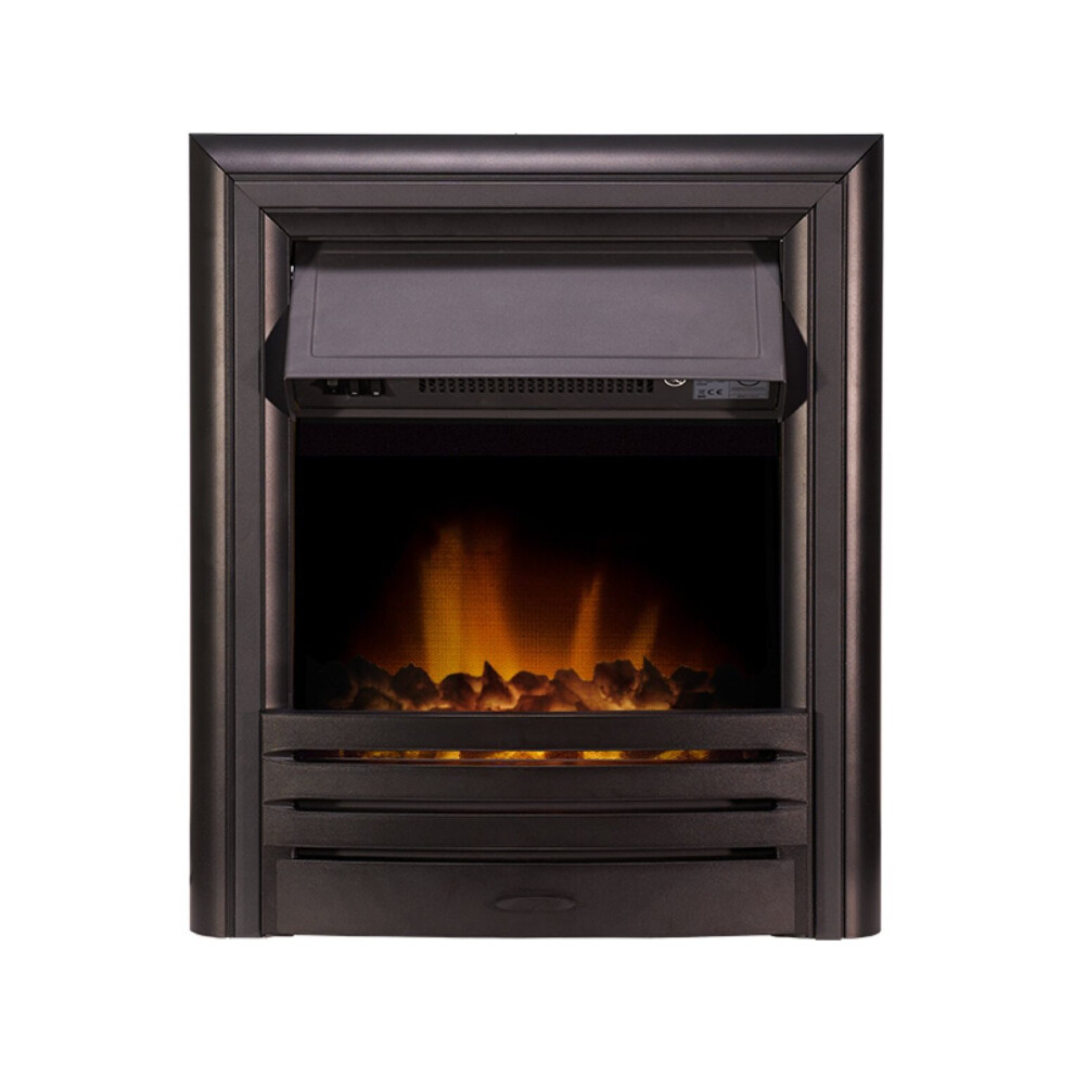 Adam Carolina Electric Fire Black