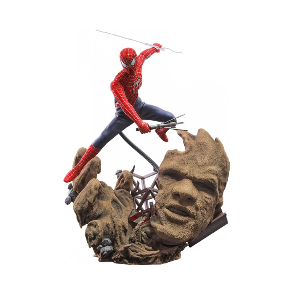 Figure Hot Toys MMS662 - Marvel Comics - Spider Man : No Way Home - Friendly Neighborhood Spider Man Deluxe Version