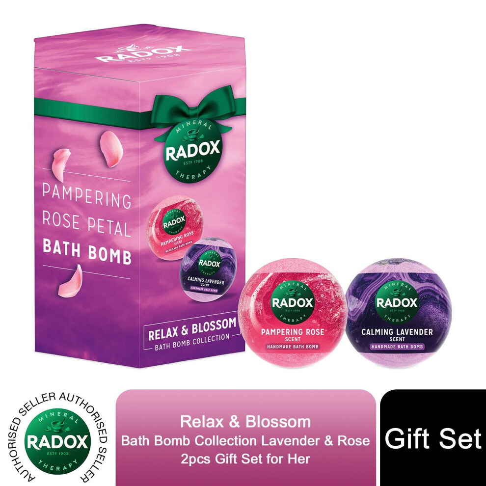 (Buy 1) Radox Bath Bomb Collection Gift Set For Her