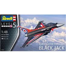 Revell 03820 RAF Typhoon Eurofighter - Black Jack 1:48 Scale Model
