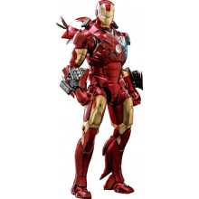 figurina Hot Toys MMS664D48 - Marvel Comics - Iron Man - Iron Man Mark III 2.0 Standard Version