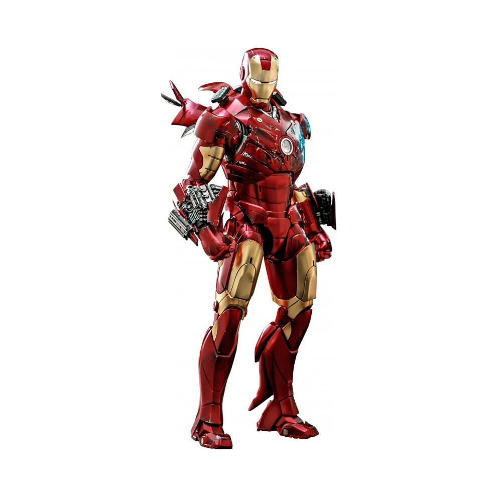 Hot Toys Figure Mms664d48 - Marvel Comics - Iron Man - Iron Man Mark Iii 2.0 Standard Version