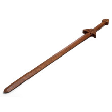 PLAYWELL WOODEN TAI CHI SWORD ONE PIECE YIN YANG - 36"