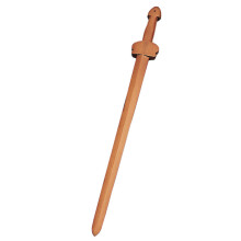 PLAYWELL WOODEN TAI CHI SWORD ONE PIECE (BS3) - 36" KUNG FU SABRE