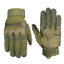 (Army Green, XL) Motorbike Gloves Touch Screen Full Finger Motocross Gloves Camping Hiking Gloves