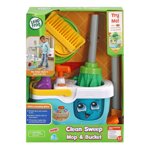 LeapFrog Leap Frog Clean Sweep Mop & Bucket 1